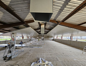 Rekonstrukce haly výkrmu prasat